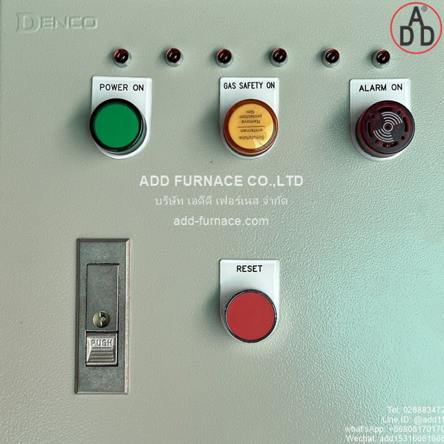 ตู้คอลโทรลจับแก๊สรั่วใช้กับโซลินอยด์วาล์วแก๊ส(3)